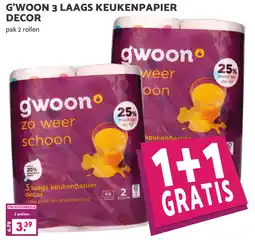 Coop G'woon 3 laags keukenpapier decor aanbieding