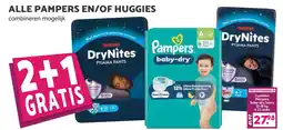Coop Alle pampers en/of huggies aanbieding