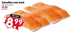 Coop Zalmfilet met huid aanbieding