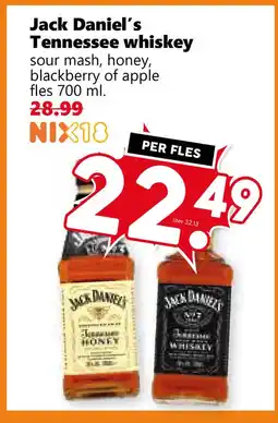 Coop Jack Daniel's Tennessee whiskey aanbieding