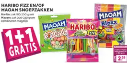 Boon`s Markt HARIBO FIZZ EN/OF MAOAM SNOEPZAKKEN aanbieding
