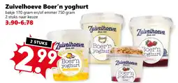 Coop Zuivelhoeve Boer'n yoghurt aanbieding