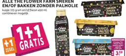 Boon`s Markt Alle the flower farm smeren en/of bakken zonder palmolie aanbieding