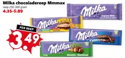 Coop Milka chocoladereep Mmmax aanbieding