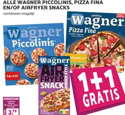Boon`s Markt Alle wagner piccolinis, pizza fina en/of airfryer snacks aanbieding