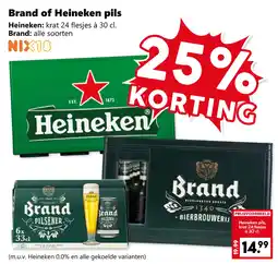 Coop Brand of Heineken pils aanbieding