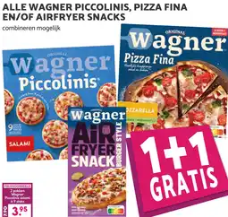 Boon`s Markt ALLE WAGNER PICCOLINIS, PIZZA FINA EN/OF AIRFRYER SNACKS aanbieding