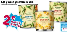 Boon`s Markt Alle g'woon groenten in blik aanbieding