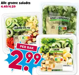Boon`s Markt Alle groene salades aanbieding