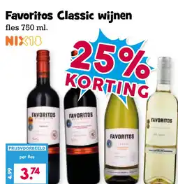 Boon`s Markt Favoritos Classic wijnen aanbieding