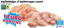 Boon`s Markt Kipfiletblokjes of kipfiletreepjes naturel aanbieding
