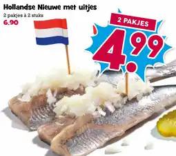 Boon`s Markt Hollandse Nieuwe met uitjes aanbieding
