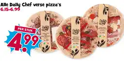 Boon`s Markt Alle Daily Chef verse pizza's aanbieding