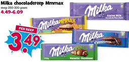 Boon`s Markt Milka chocoladereep Mmmax aanbieding