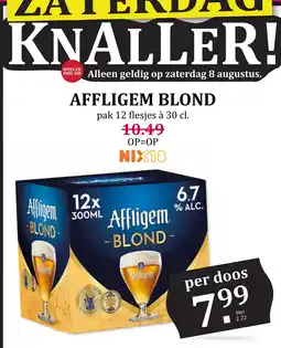 Boon`s Markt AFFLIGEM BLOND aanbieding