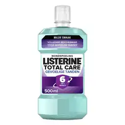 Albert Heijn Listerine Mondwater total care sensitive aanbieding
