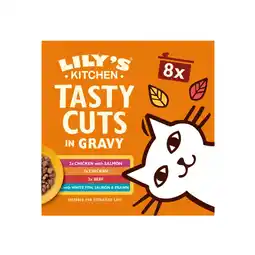 Albert Heijn Lily's Kitchen Tasty cuts in saus diverse smaken 8-pack aanbieding