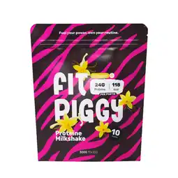Albert Heijn Fit Piggy Proteïne milkshake vanille smaak aanbieding