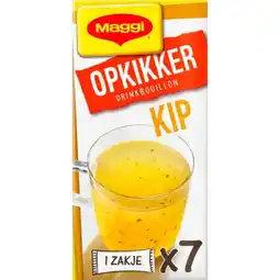 Albert Heijn Maggi Opkikker drinkbouillon kip aanbieding