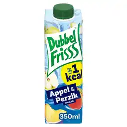 Albert Heijn DubbelFrisss 1kcal appel-perzik aanbieding