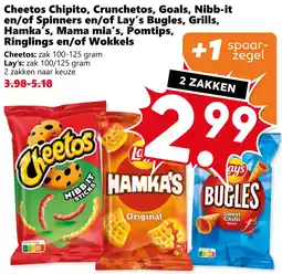 Coop Cheetos of Lays aanbieding
