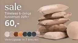 Henders & Hazel Timeless 6-delige kussenset aanbieding