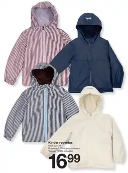 Zeeman Kinder regenjas aanbieding