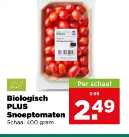 PLUS Biologisch plus snoeptomaten aanbieding