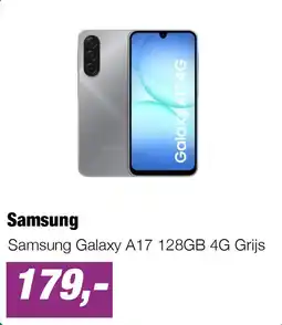 EP Samsung Galaxy A17 128GB 4G Grijs aanbieding