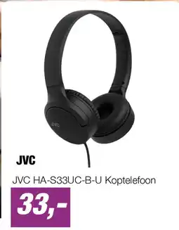 EP JVC HA-S33UC-B-U Koptelefoon aanbieding