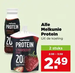 PLUS Alle Melkunie Protein aanbieding