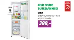 EP ETNA KCV282NWIT Koel-vriescombinatie aanbieding