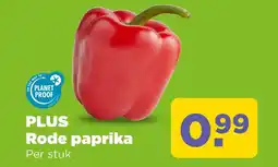 PLUS Rode paprika aanbieding