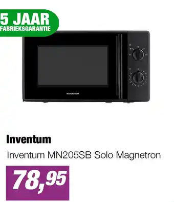 EP Inventum MN205SB Solo Magnetron aanbieding