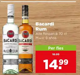 PLUS Bacardi Rum aanbieding
