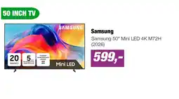 EP Samsung 50 Mini LED 4K M72H (2026) aanbieding