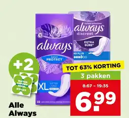 PLUS Alle Always aanbieding