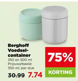 PLUS Berghoff Voedselcontainer aanbieding