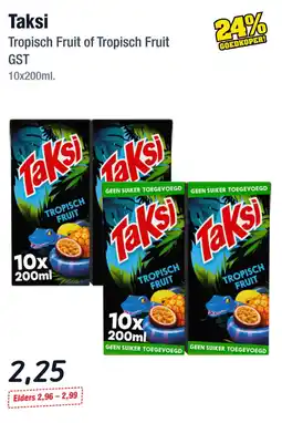 Budget Food Taksi aanbieding