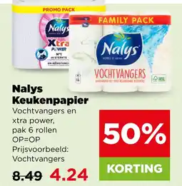 PLUS Nalys Keukenpapier aanbieding