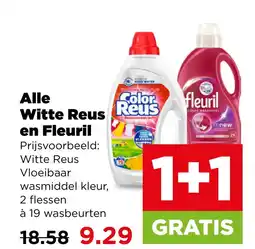 PLUS Alle Witte Reus en Fleuril aanbieding