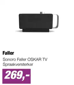 EP Sonoro Faller OSKAR TV Spraakversterker aanbieding