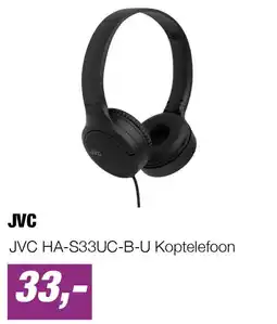 EP JVC HA-S33UC-B-U Koptelefoon aanbieding