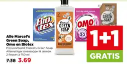 PLUS Alle Marcel's Green Soap, Omo en Biotex aanbieding