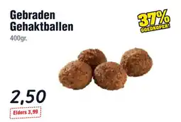 Budget Food Gebraden Gehaktballen aanbieding