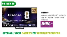 EP Hisense 55U79S PRO Hi-QLED MiniLED Pro 4K 165Hz Smart TV (2026) aanbieding