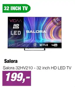 EP Salora 32HV210 - 32 inch HD LED TV aanbieding