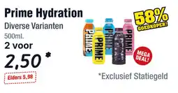 Budget Food Prime Hydration Diverse varianten aanbieding