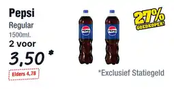 Budget Food Pepsi Regular aanbieding