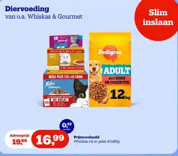 Bol.com Diervoeding Whiskas & Gourmet aanbieding